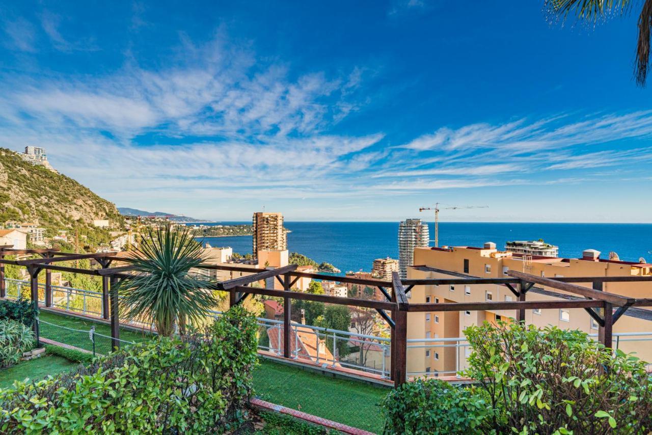Frontiere Monaco, Terrasse, Vue Mer, Parking - Ab Босолей Экстерьер фото